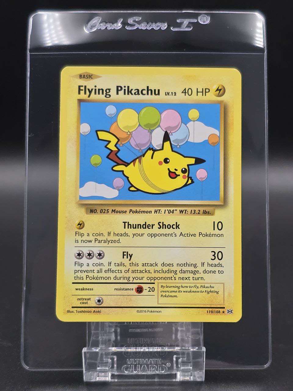 Flying Pikachu #110 XY Evolutions NM / 🇬🇧