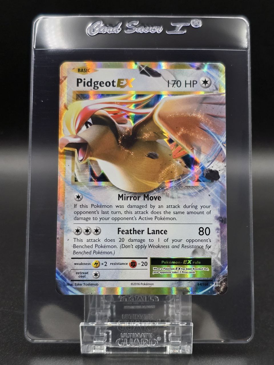 Pidgeot EX #64 XY Evolutions NM / 🇬🇧