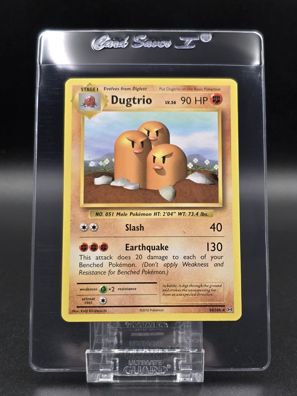 Dugtrio #56 XY Evolutions NM / 🇬🇧