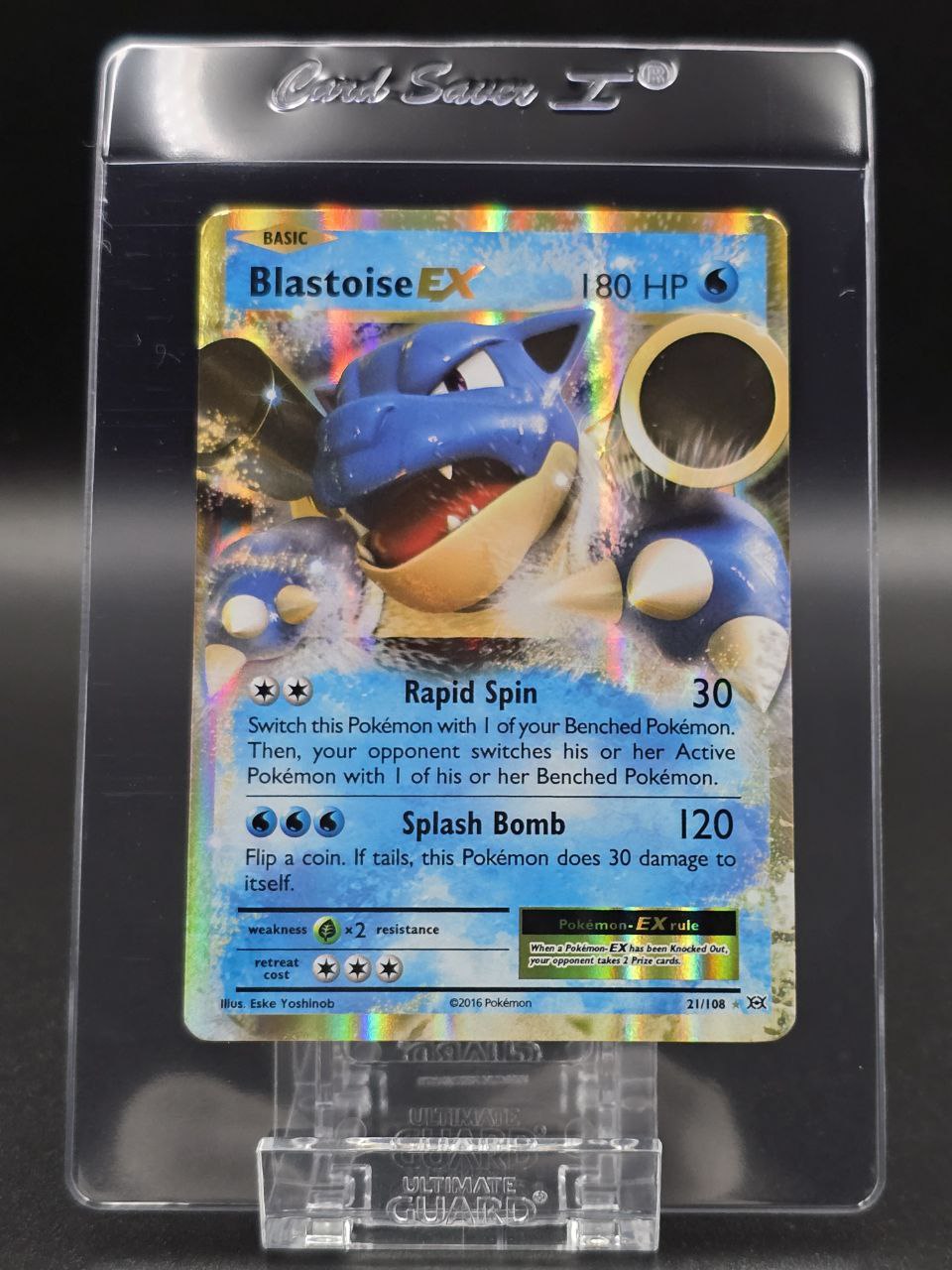Blastoise EX #21 XY Evolutions NM / 🇬🇧