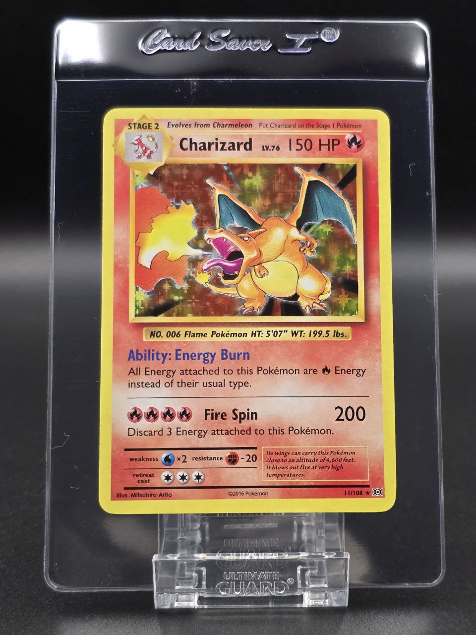 Charizard #11 XY Evolutions NM / 🇬🇧