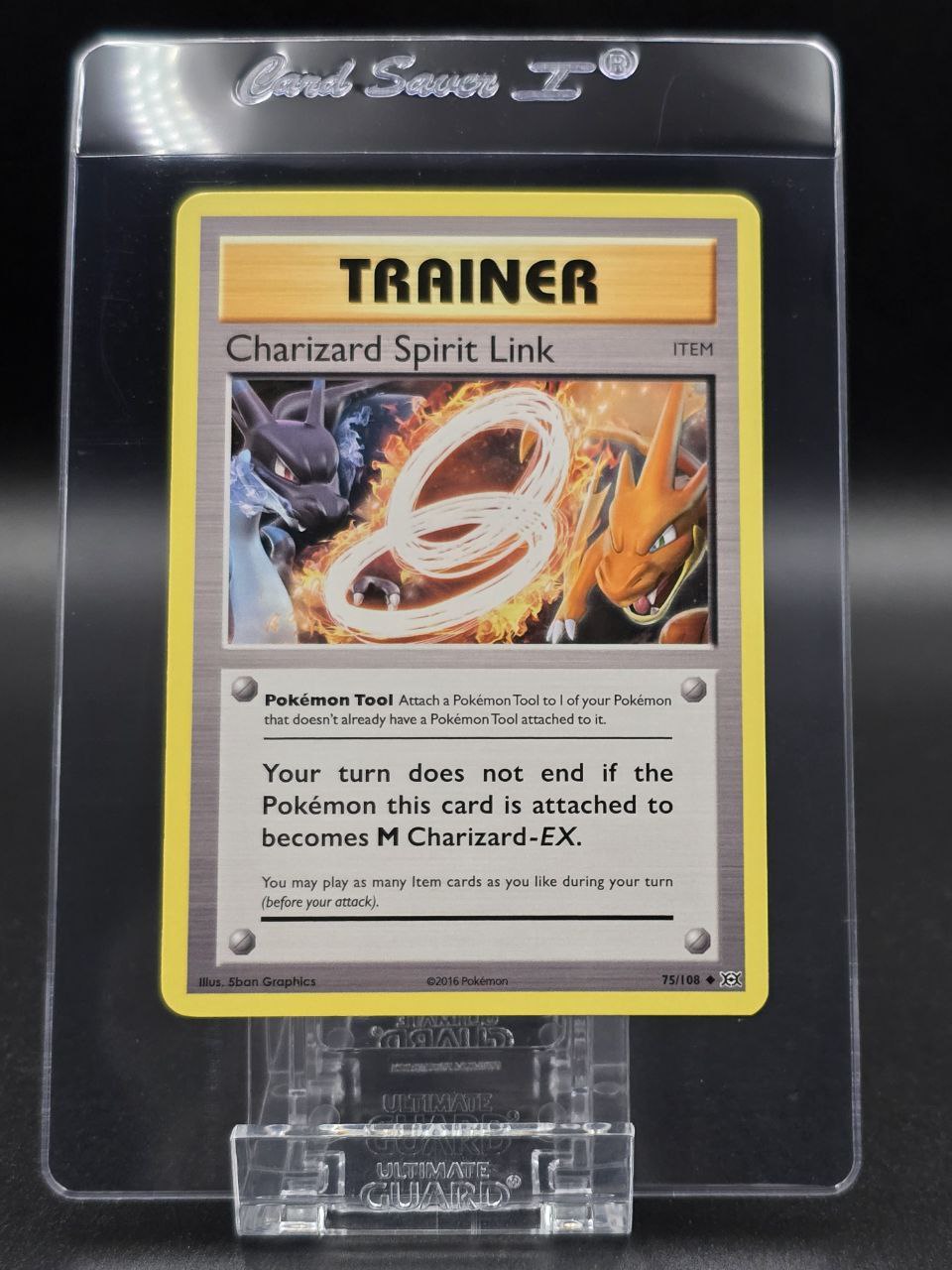 Charizard Spirit Link #75 XY Evolutions NM / 🇬🇧