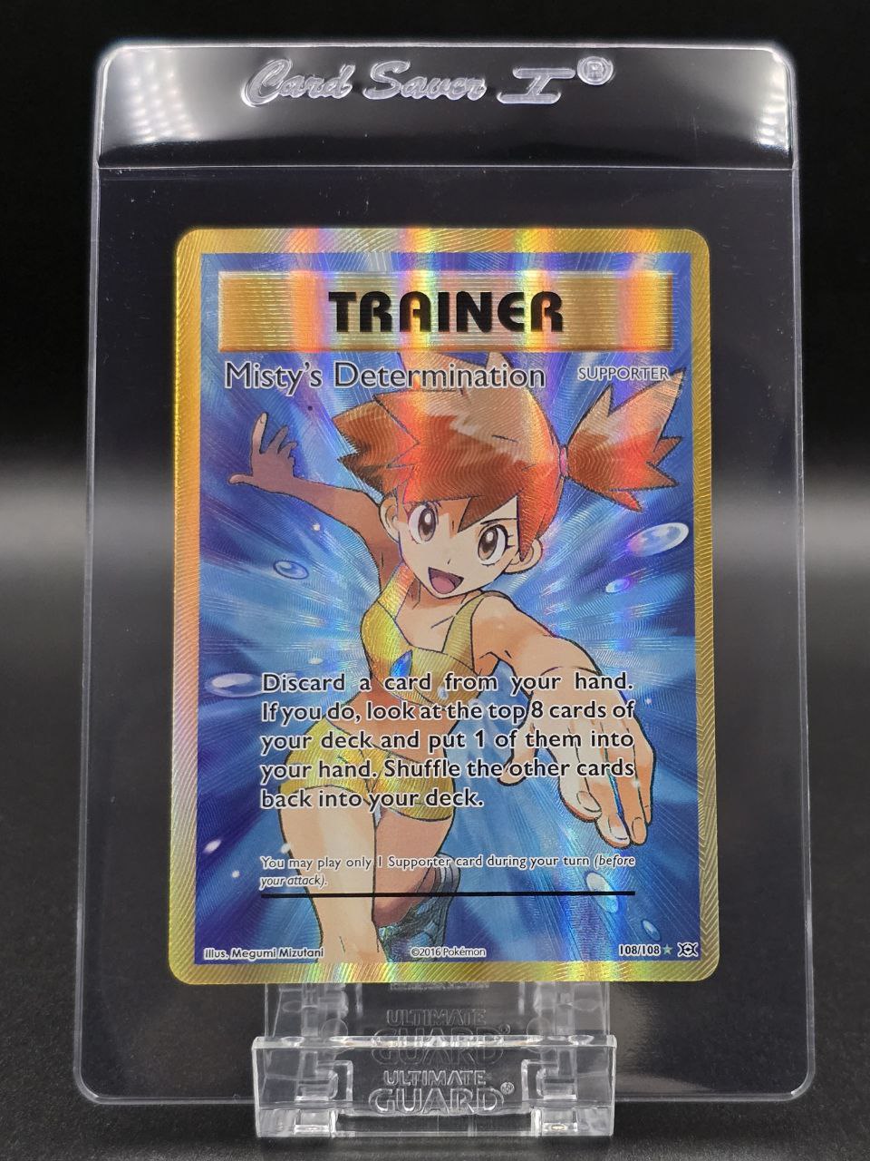 Misty's Determination #108 XY Evolutions NM / 🇬🇧