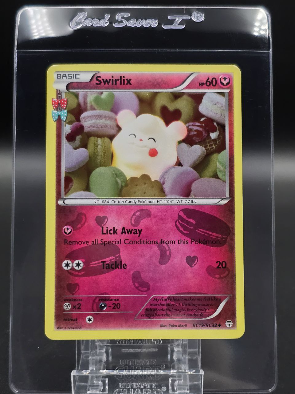 Swirlix #RC19 Pokemon Generations NM / 🇬🇧