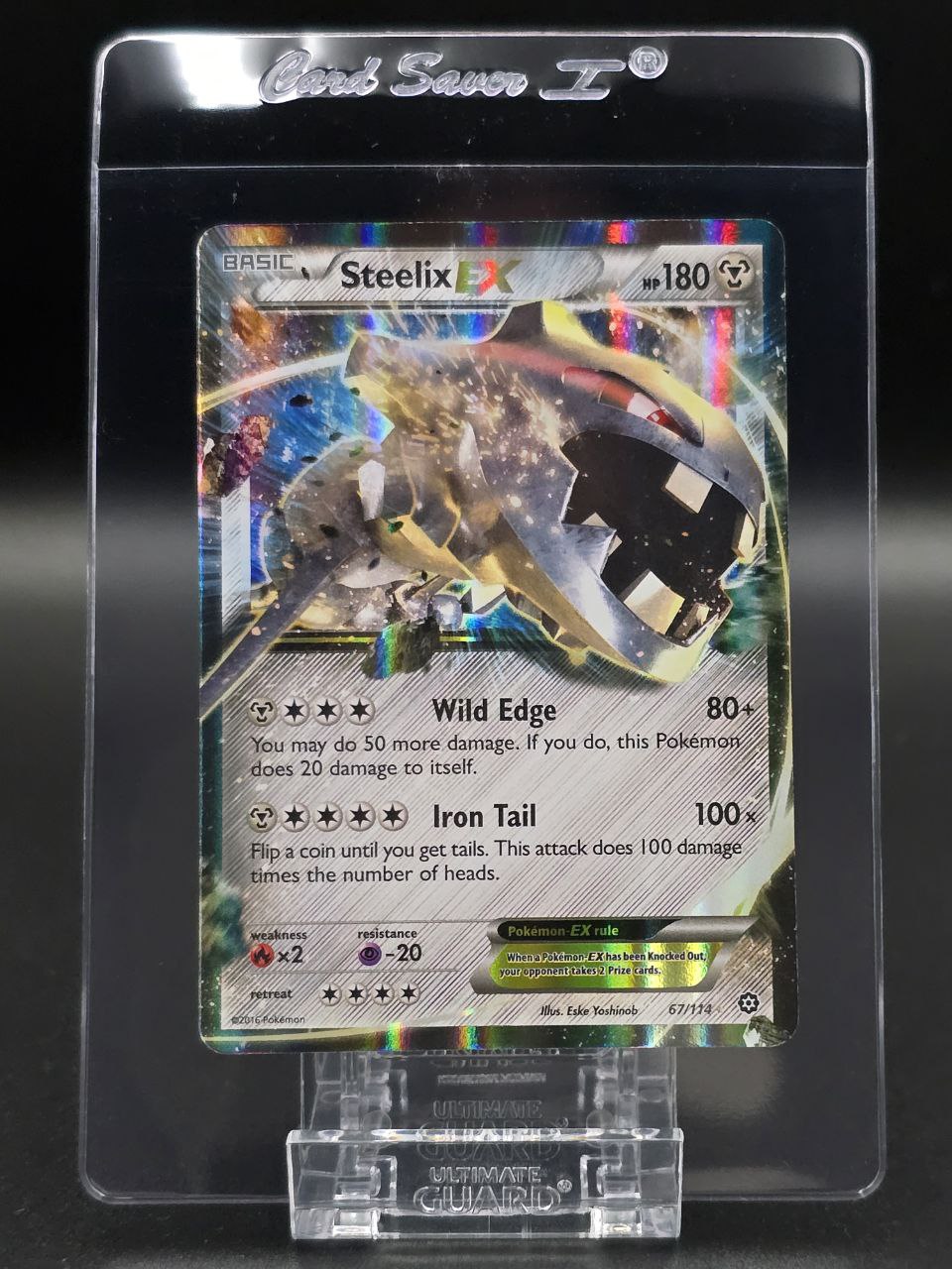 Steelix EX #67 Steam Siege NM / 🇬🇧