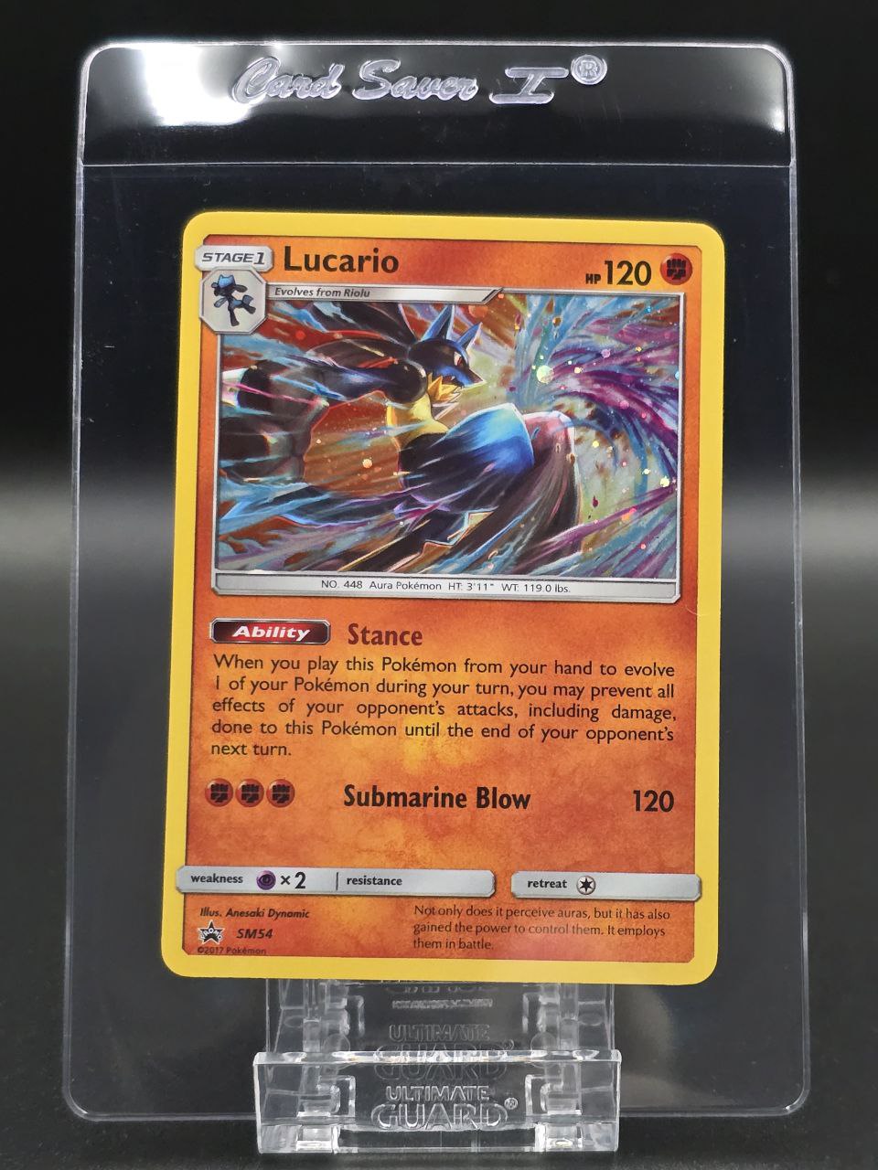 Lucario #SM54 Promo NM / 🇬🇧