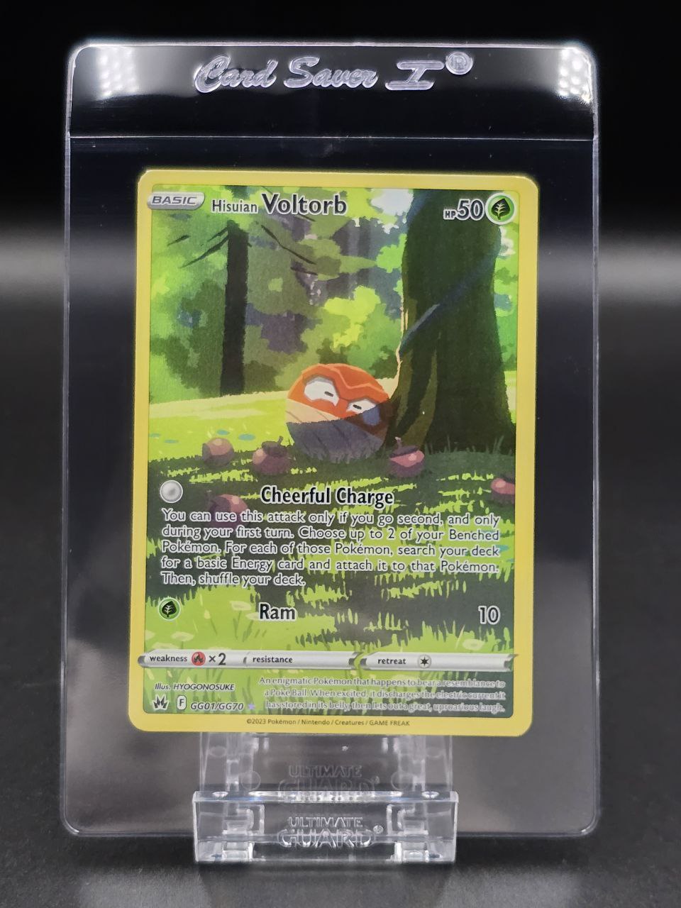 Hisuian Voltorb #GG01 Crown Zenith NM / 🇬🇧