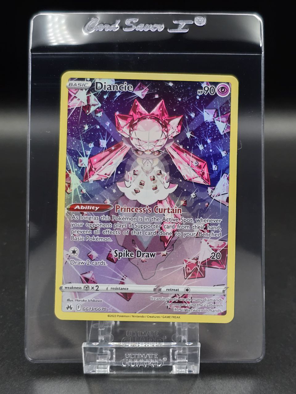 Diancie #GG13 Crown Zenith NM / 🇬🇧
