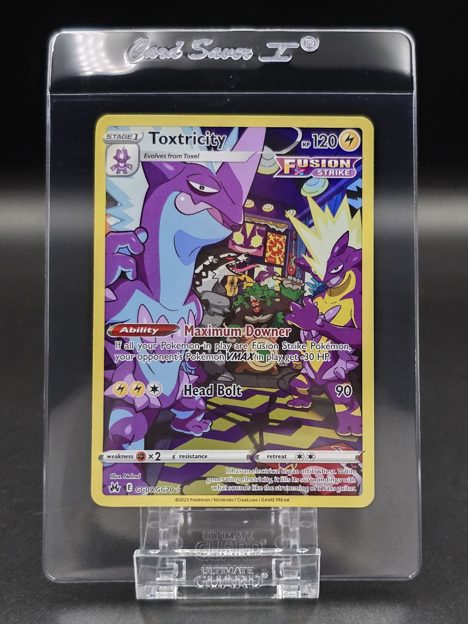 Toxtricity #GG09 Crown Zenith NM / 🇬🇧