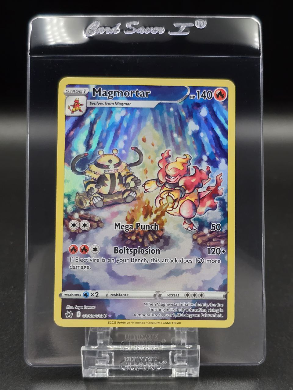 Magmortar #GG03 Crown Zenith NM / 🇬🇧
