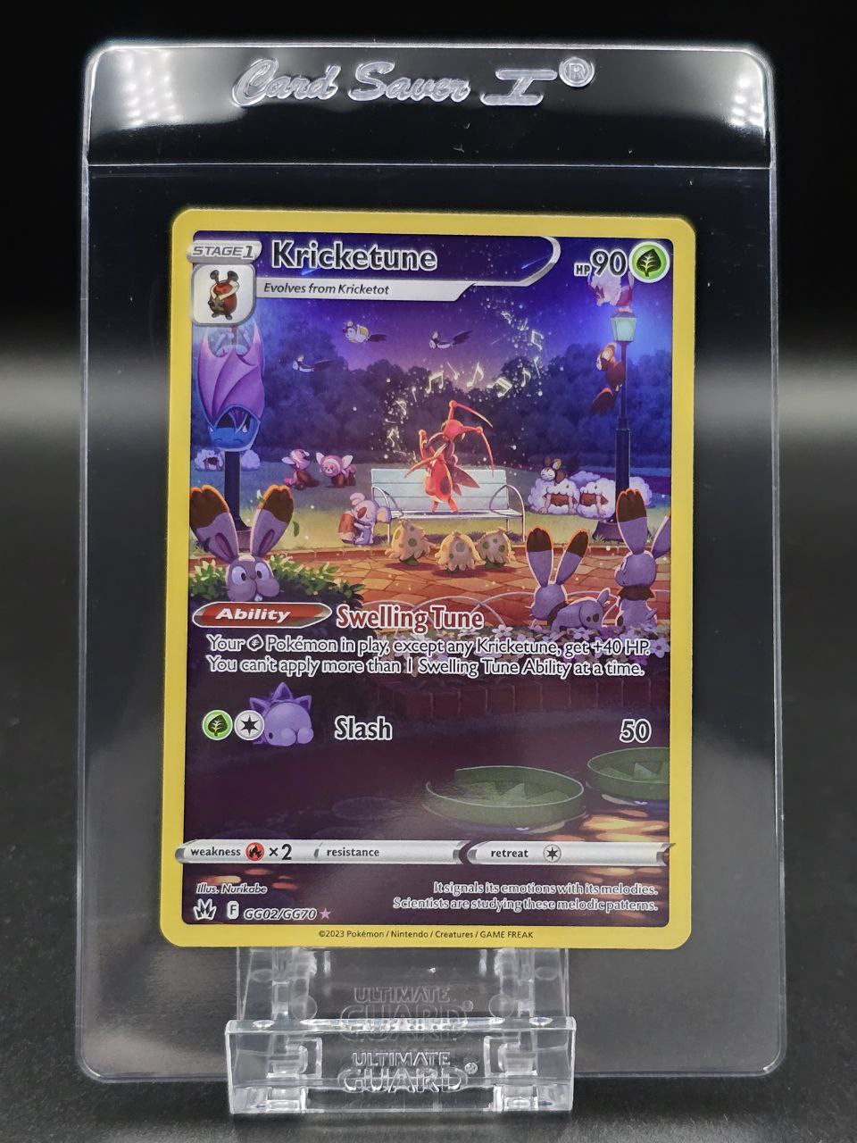 Kricketune #GG02 Crown Zenith NM / 🇬🇧