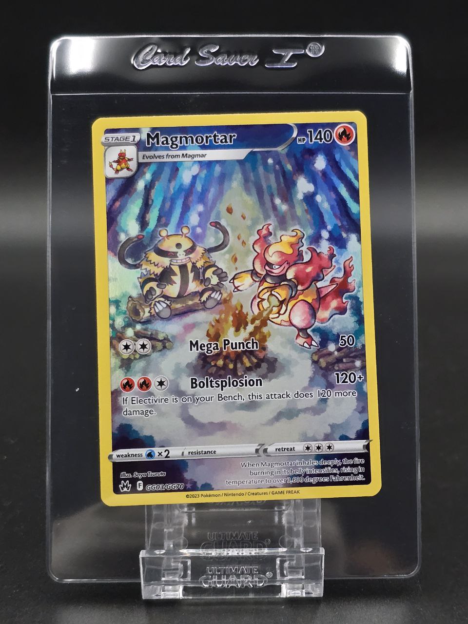 Magmortar #GG03 Crown Zenith NM / 🇬🇧