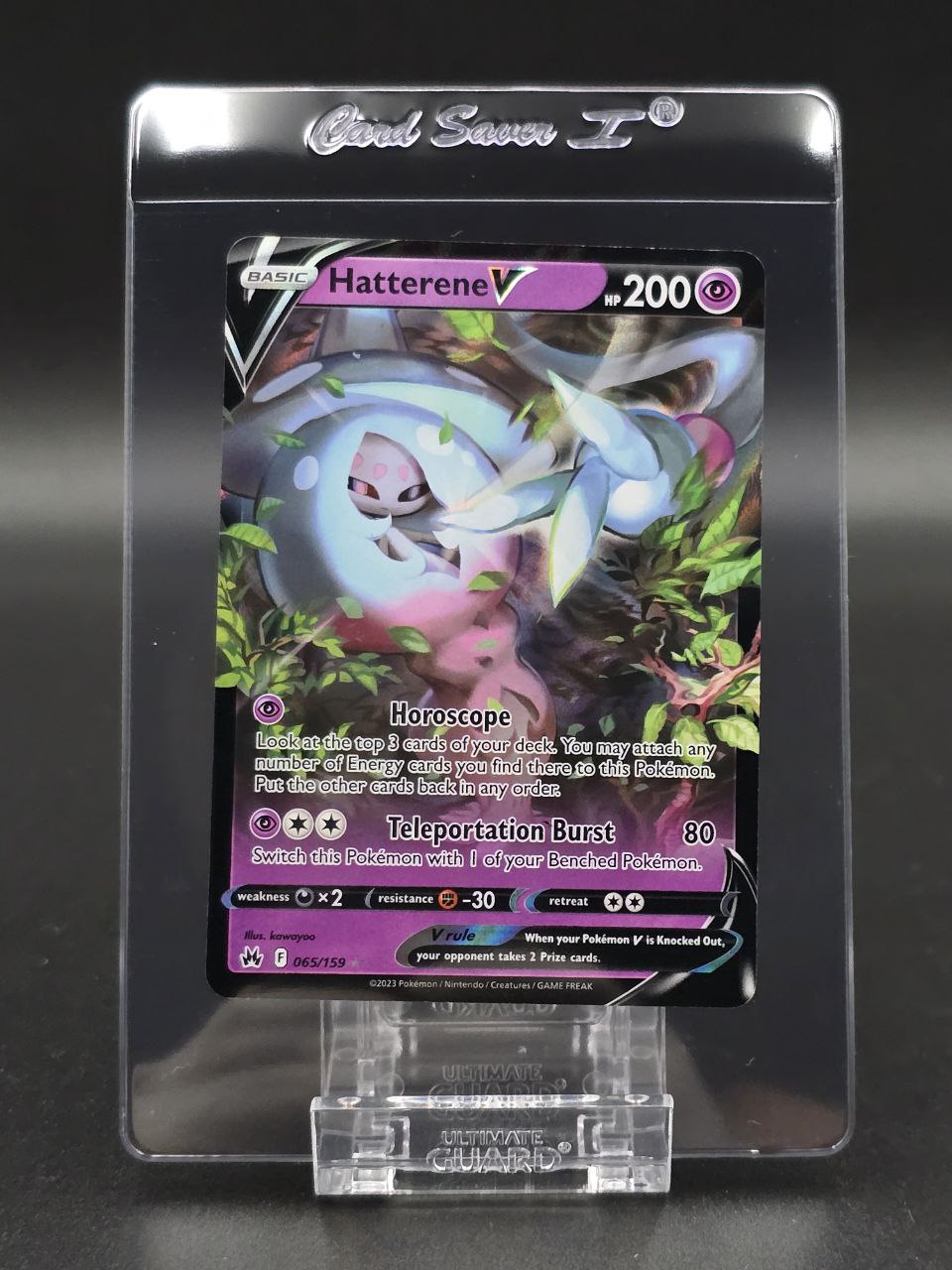 Hatterene V #65 Crown Zenith NM / 🇬🇧