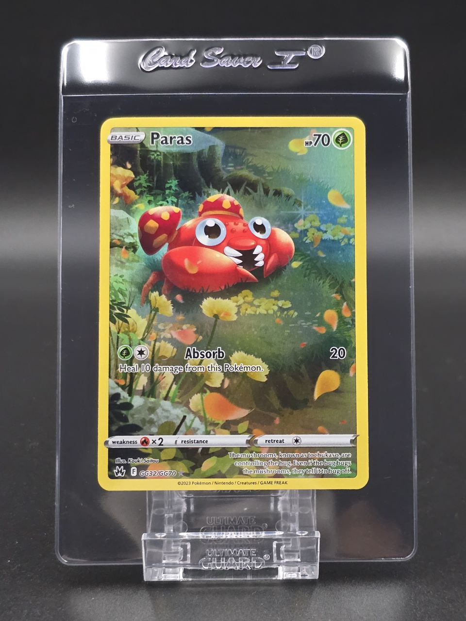 Paras #GG32 Crown Zenith NM / 🇬🇧