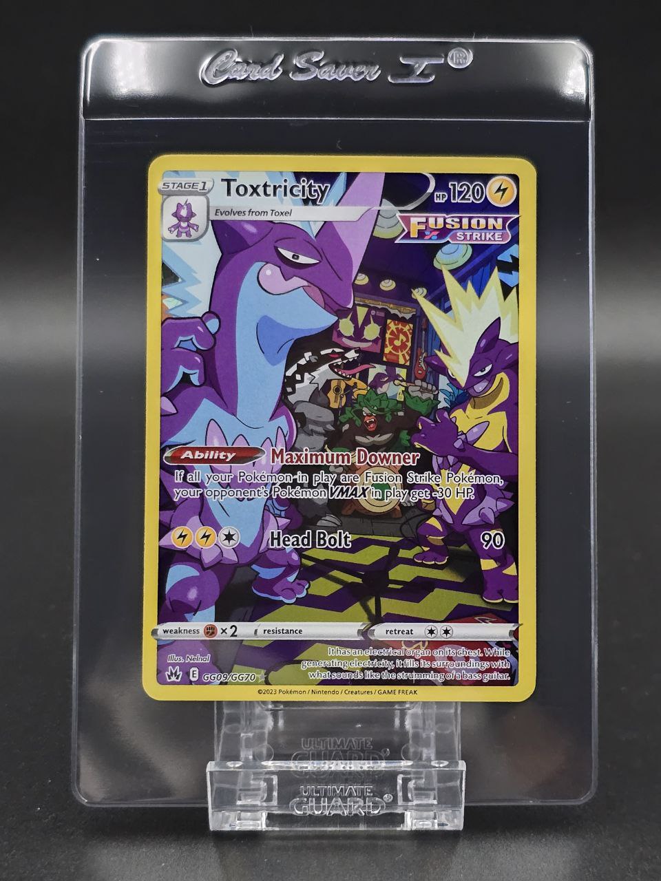 Toxtricity #GG09 Crown Zenith NM / 🇬🇧