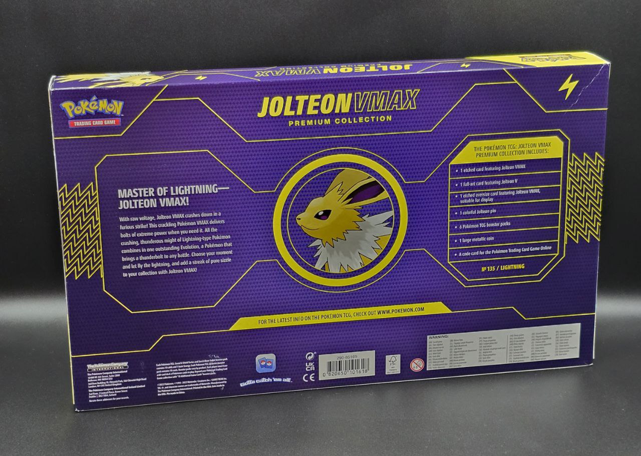 1 x Jolteon VMAX Premium Collection box (First Print) / 🇬🇧