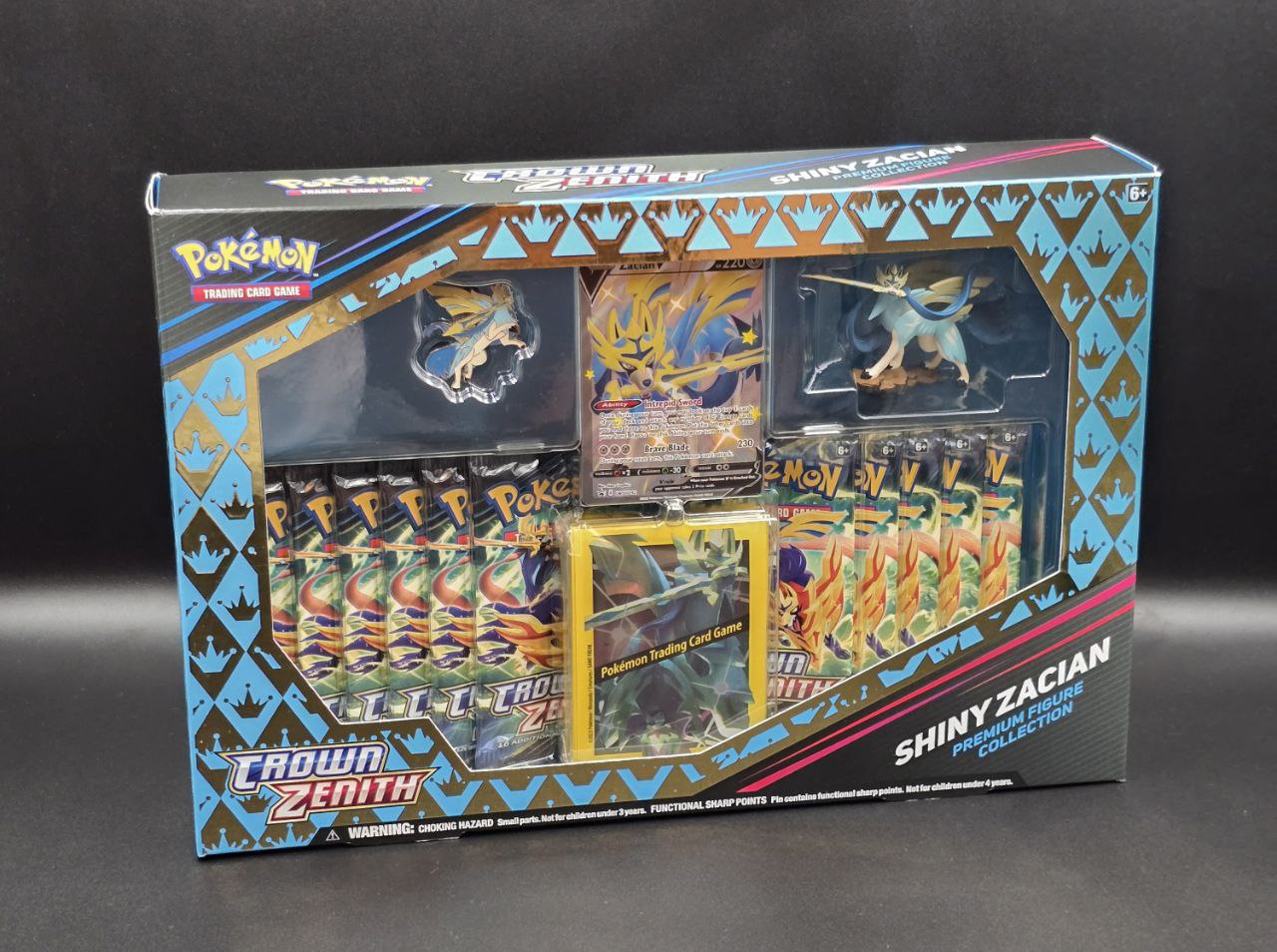 1 x Shiny Zacian Premium Figure Collection / 🇬🇧