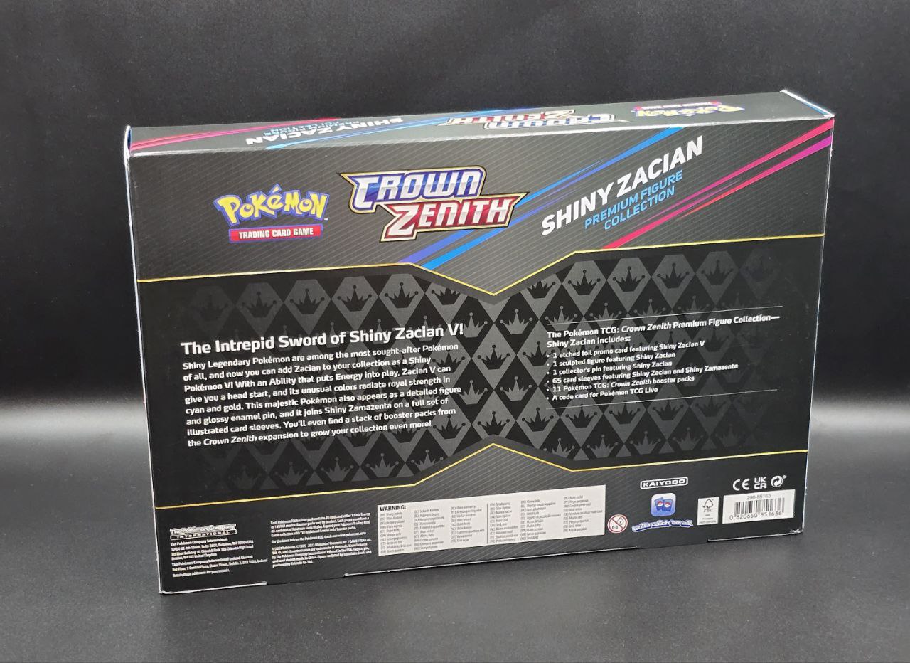 1 x Shiny Zacian Premium Figure Collection / 🇬🇧