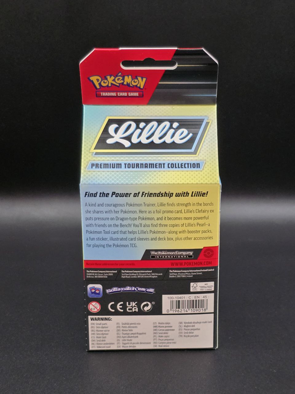 1x Lillie Premium Tournament Collection / 🇬🇧