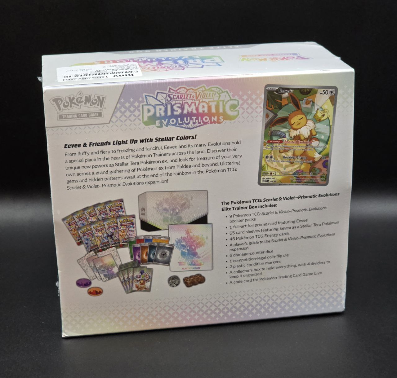 1x Prismatic Evolutions Elite Trainer Box (ETB) / 🇬🇧