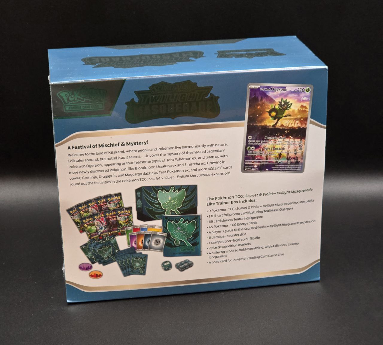 1x Twilight Masquerade Elite Trainer Box (ETB) / 🇬🇧