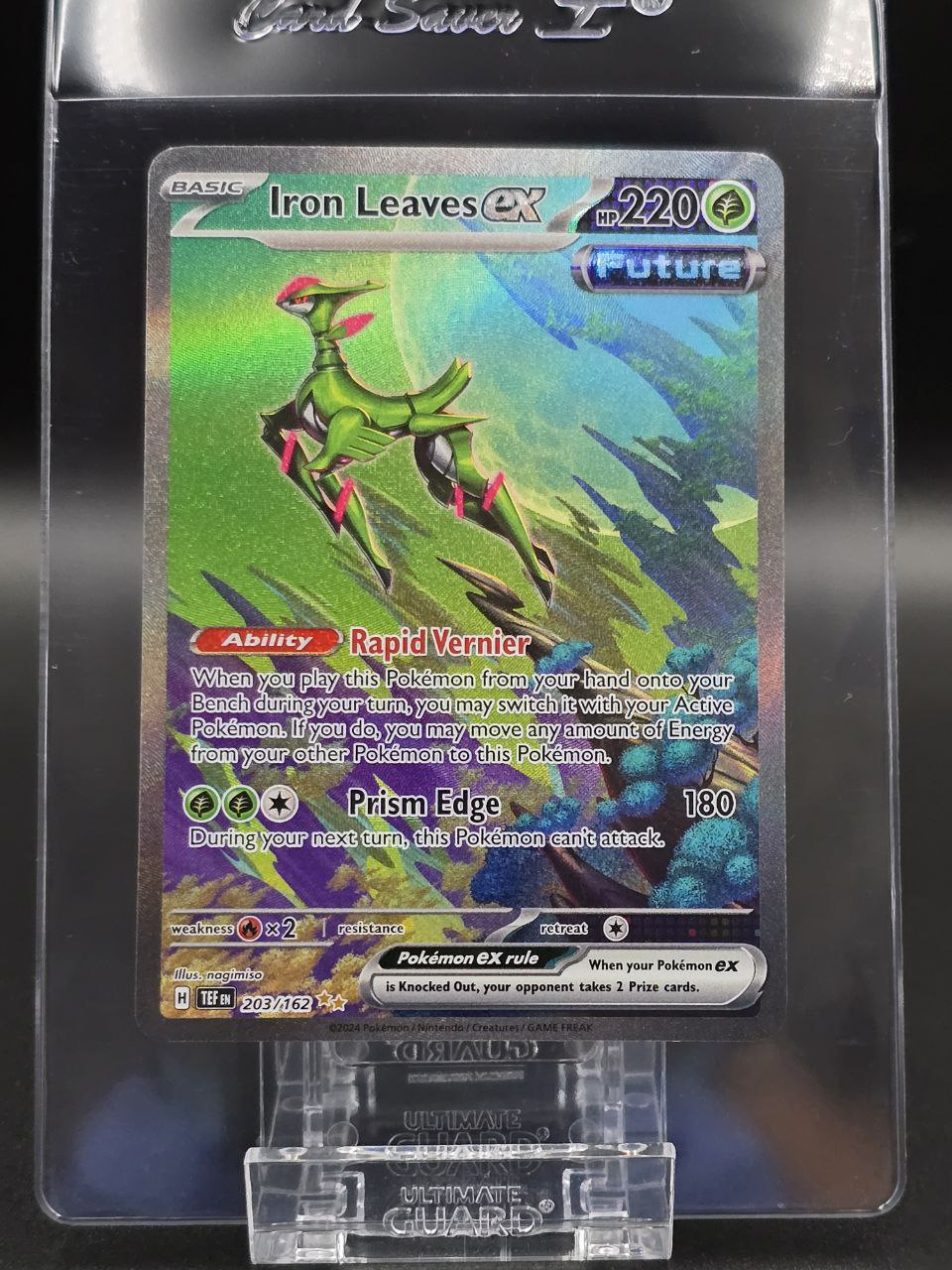 Iron Leaves ex #203 Temporal Forces TEF NM / 🇬🇧
