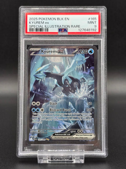 Kyurem ex #165 Black Bolt BLK PSA 9 / 🇬🇧