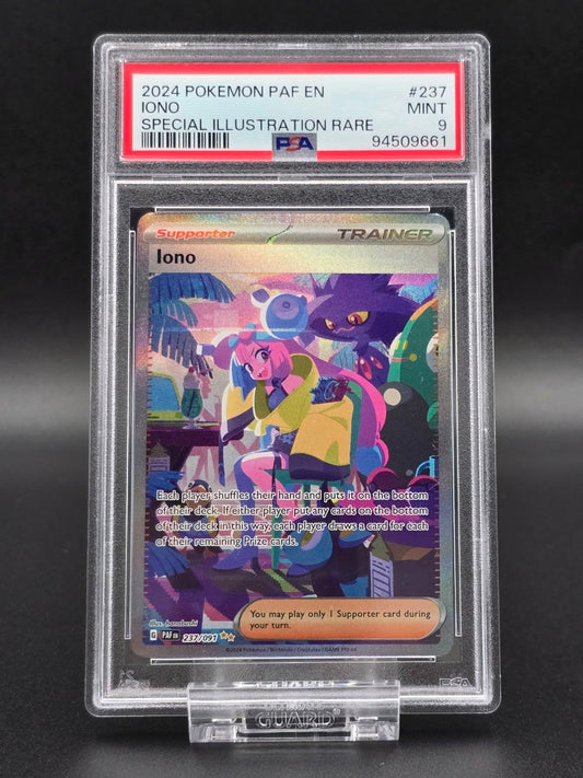 Iono #237 Paldean Fates PAF PSA 9 / 🇬🇧