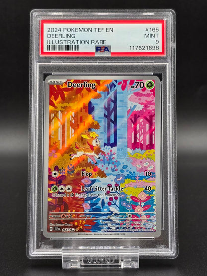 Deerling #165 Temporal Forces TEF PSA 9 / 🇬🇧