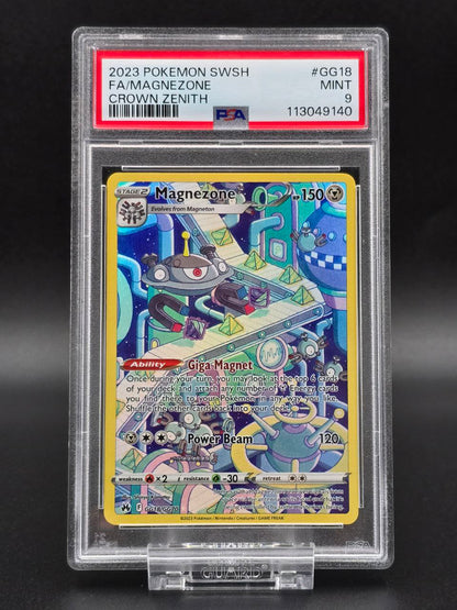 Magnezone #GG18 Crown Zenith PSA 9 / 🇬🇧