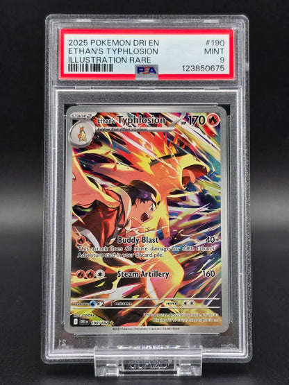 Ethan's Typhlosion #190 Destined Rivals DRI PSA 9 / 🇬🇧