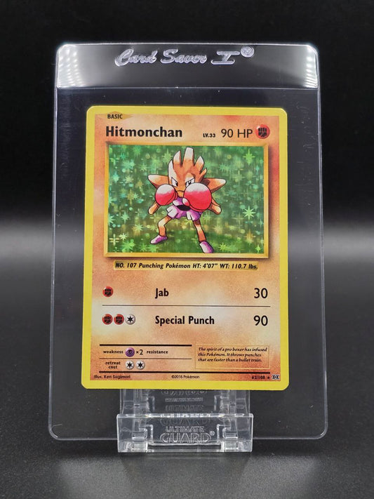 Hitmonchan [Holo] #62 XY Evolutions NM / 🇬🇧