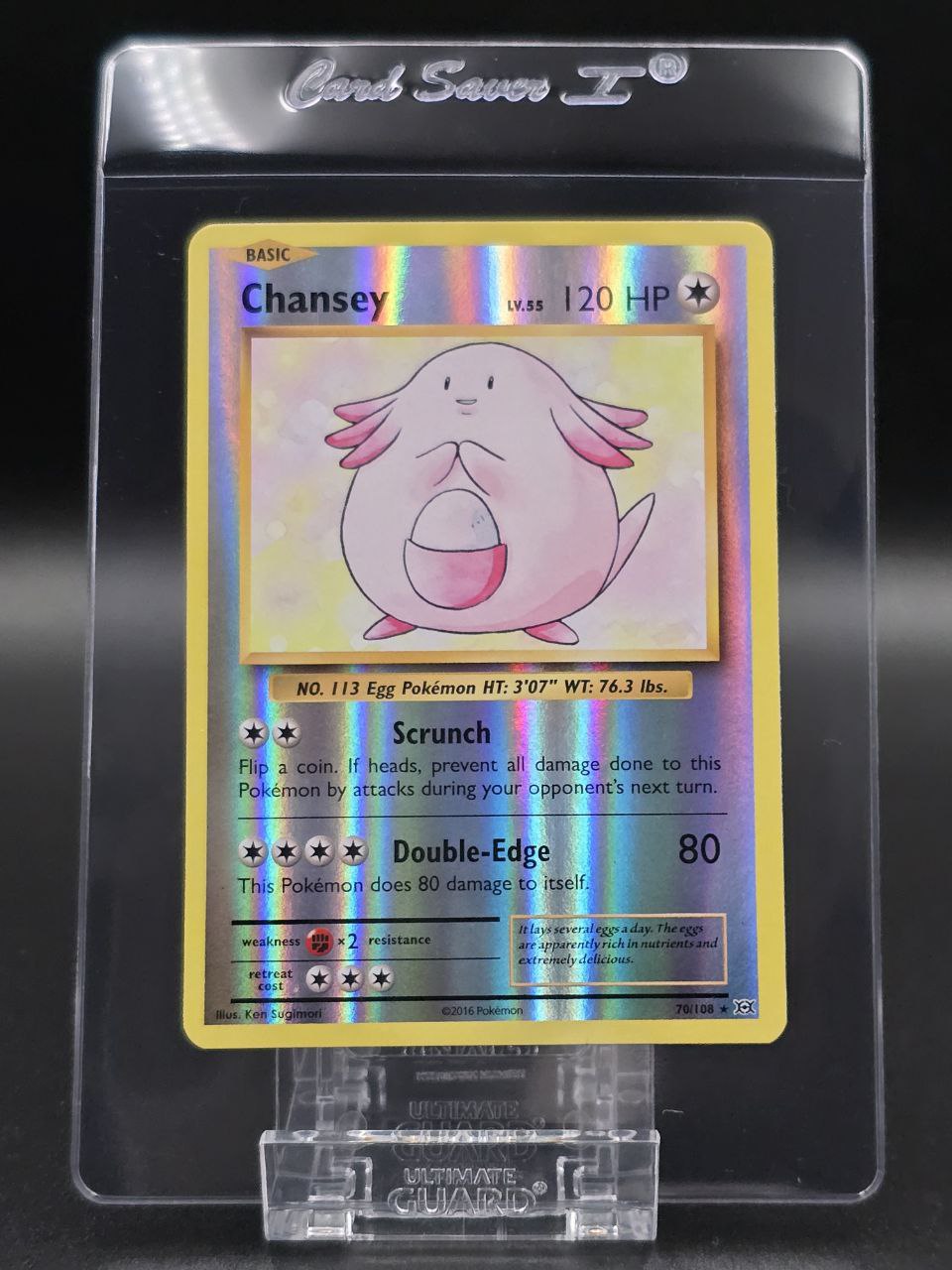 Chansey [Reverse Holo] #70 XY Evolutions NM / 🇬🇧