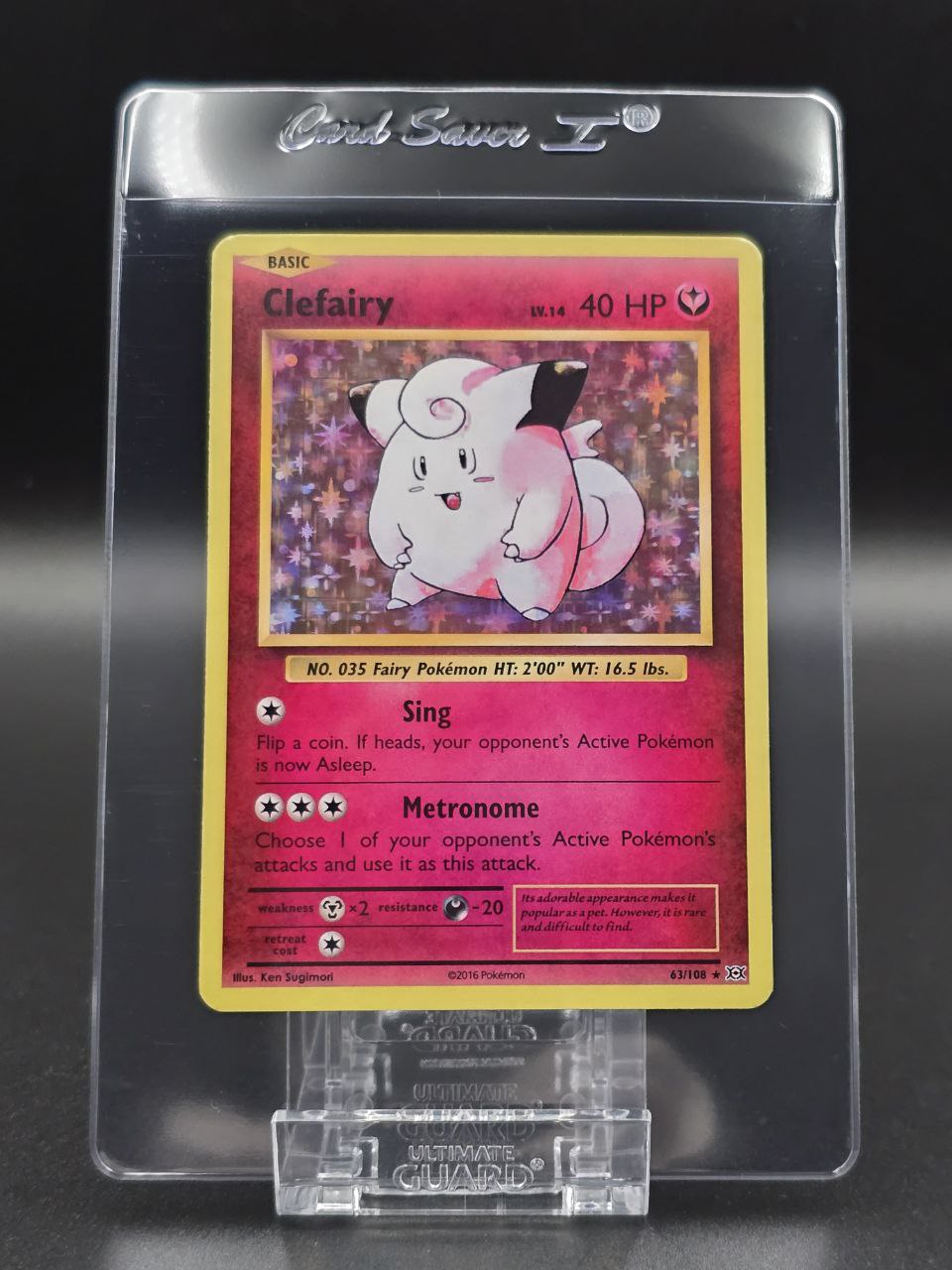 Clefairy [Holo] #63 XY Evolutions NM / 🇬🇧