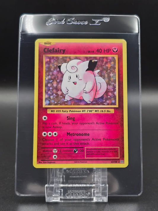 Clefairy [Holo] #63 XY Evolutions NM / 🇬🇧
