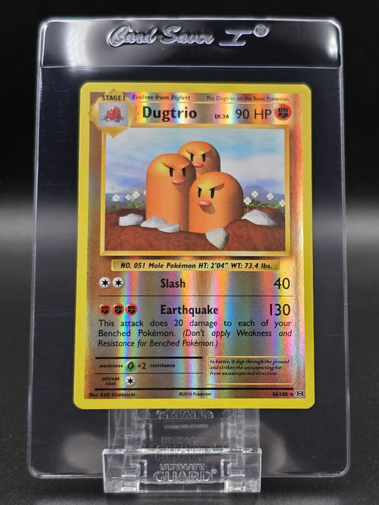 Dugtrio [Reverse Holo] #56 XY Evolutions NM / 🇬🇧