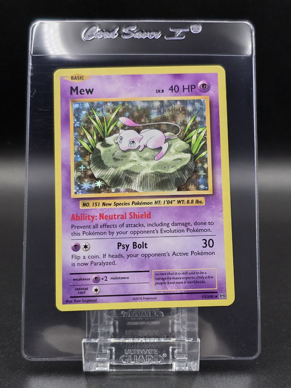 Mew [Holo] #53 XY Evolutions NM / 🇬🇧