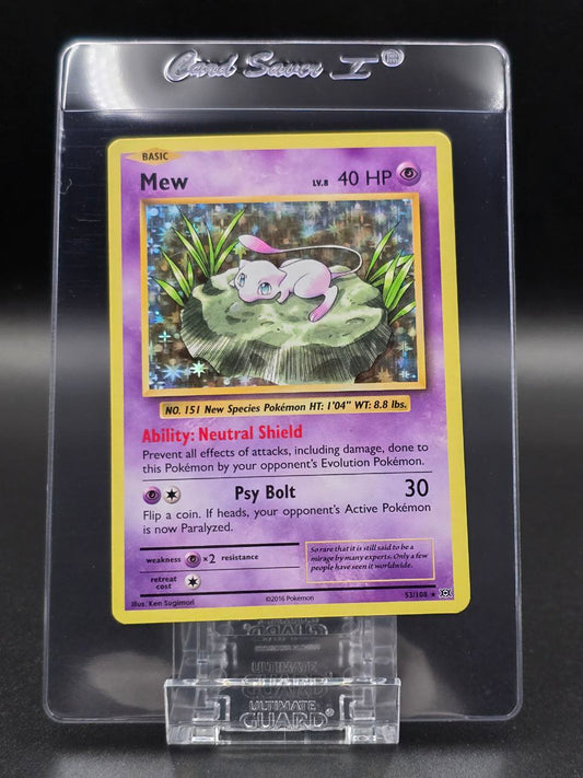 Mew [Holo] #53 XY Evolutions NM / 🇬🇧