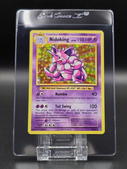 Nidoking [Holo] #45 XY Evolutions NM / 🇬🇧