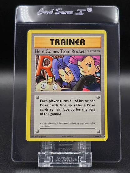 Here Comes Team Rocket #113 XY Evolutions NM / 🇬🇧