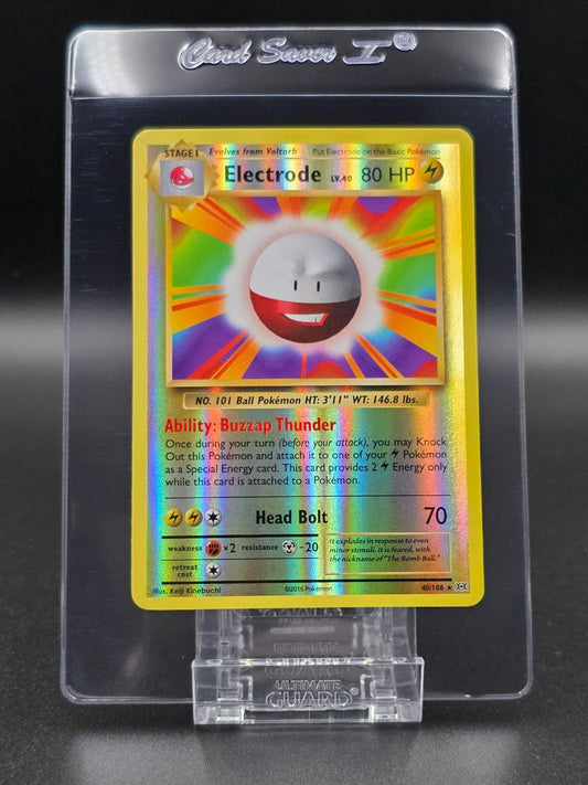 Electrode [Reverse Holo] #40 XY Evolutions NM / 🇬🇧