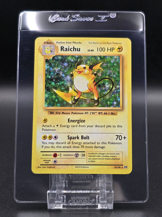 Raichu [Holo] #36 XY Evolutions NM / 🇬🇧