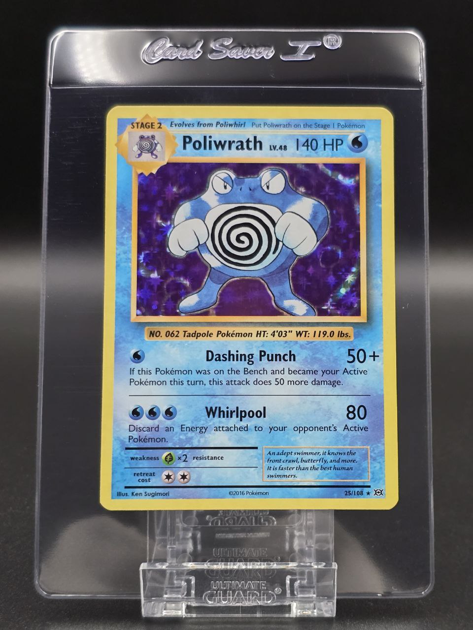 Poliwrath [Holo] #25 XY Evolutions NM / 🇬🇧