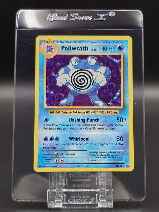Poliwrath [Holo] #25 XY Evolutions NM / 🇬🇧