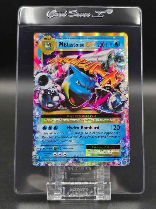M Blastoise EX #22 XY Evolutions NM / 🇬🇧