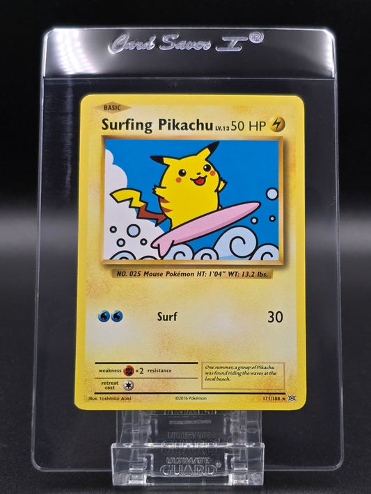 Surfing Pikachu #111 XY Evolutions NM / 🇬🇧