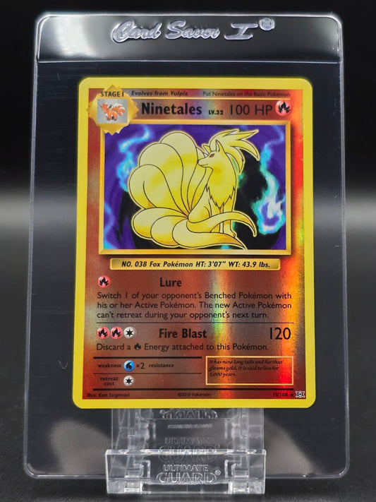 Ninetales [Reverse Holo] #15 XY Evolutions NM / 🇬🇧