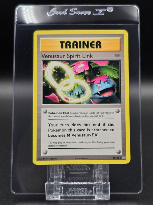 Venusaur Spirit Link #89 XY Evolutions NM / 🇬🇧