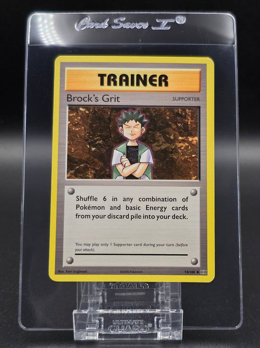 Brock's Grit #74 XY Evolutions NM / 🇬🇧