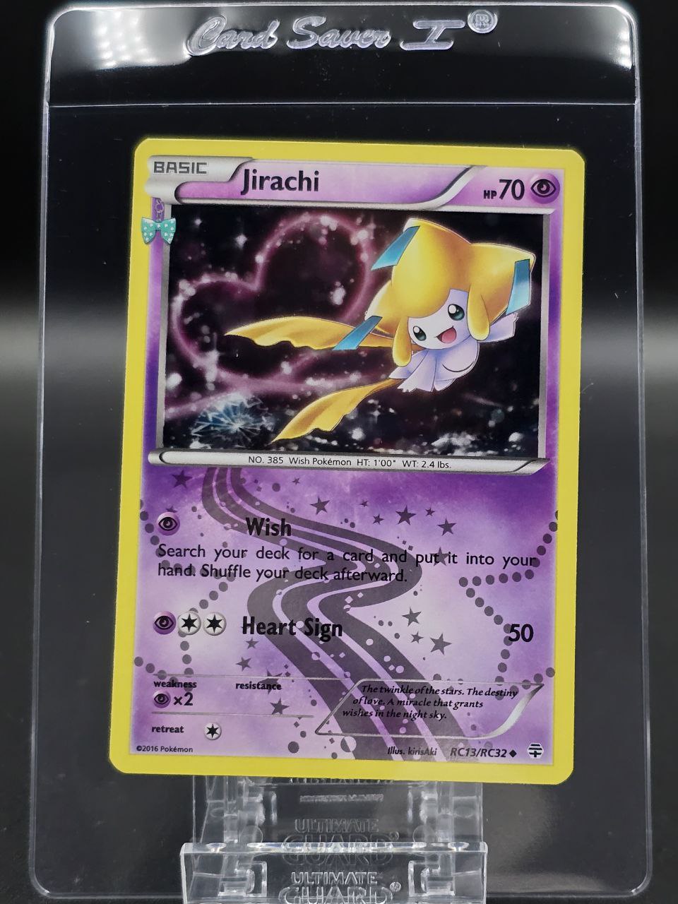 Jirachi #RC13 Pokemon Generations NM / 🇬🇧